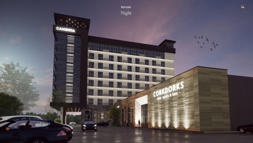 Midtown retail site to be joined by Cambria hotel