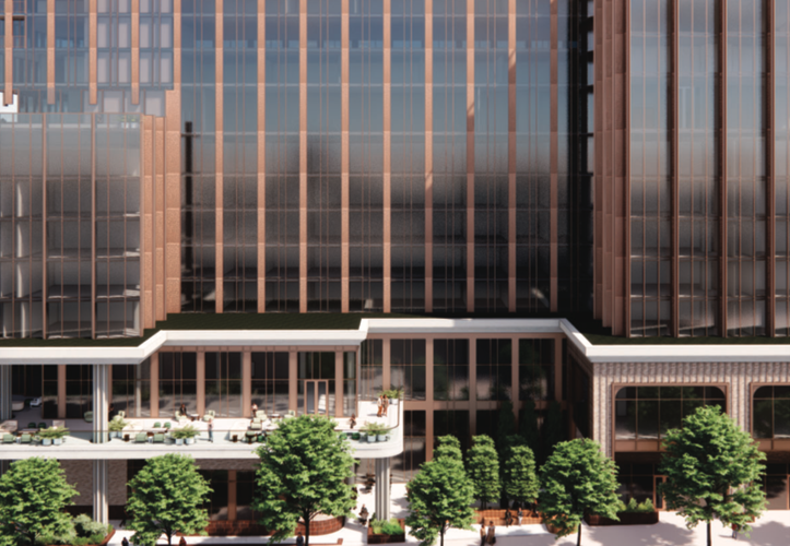 Mixeduse tower eyed for Rutledge Hill Development