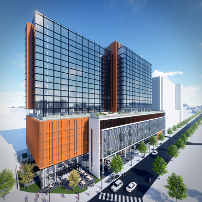 Image released for mixed-use Midtown building