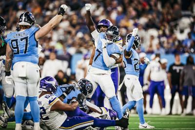 NASHVILLE, TN - 2025.08.22 - Titans vs Vikings