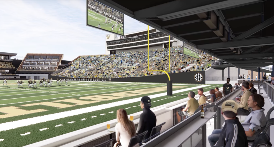 Vanderbilt announces new seating options Football