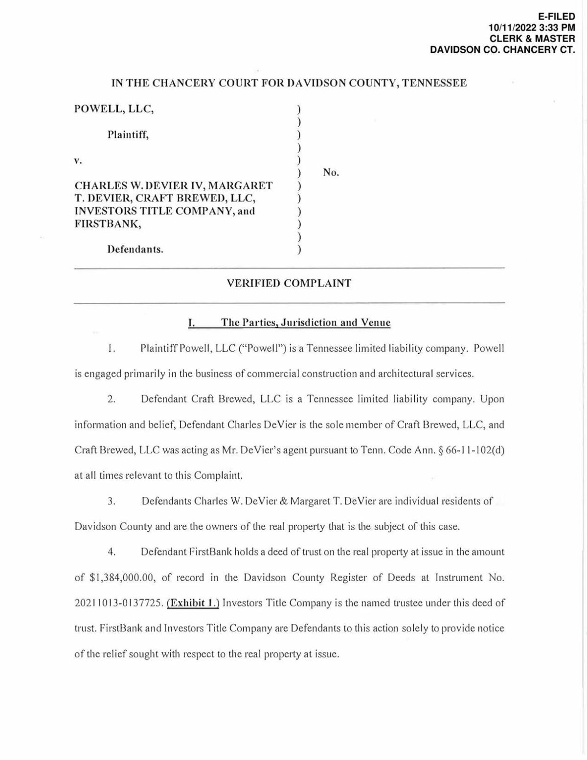 Craft Brewed lawsuit
