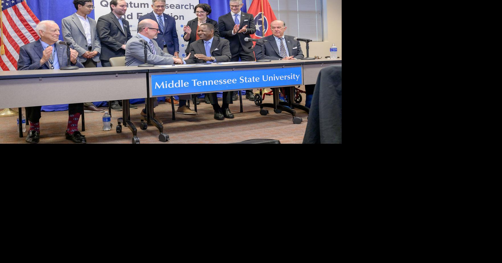 Middle Tennessee Electric, MTSU sign quantum science partnership ...