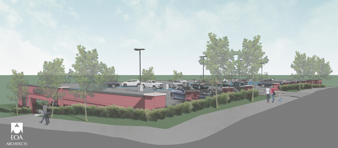 Parking structure planned for Wedgewood-Houston