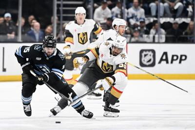 Alex Kerfoot Vegas Golden Knights v Utah Mammoth - Game Three
