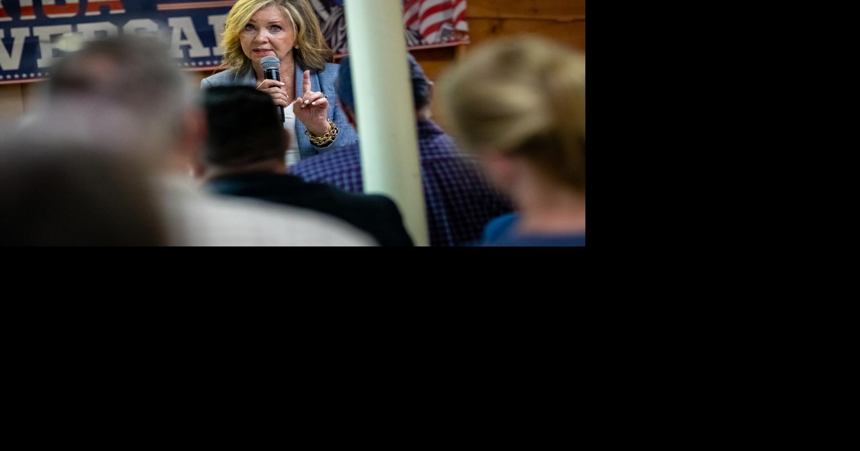 Blackburn campaigns across Tennessee hours before polls close