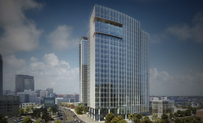 Law firm to take top floors of Broadwest tower