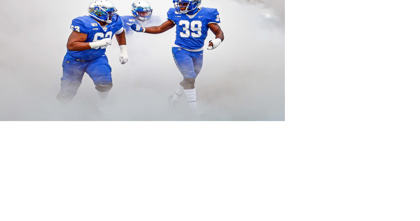 Mtsu To Open Football Season Against Army Area Colleges 
