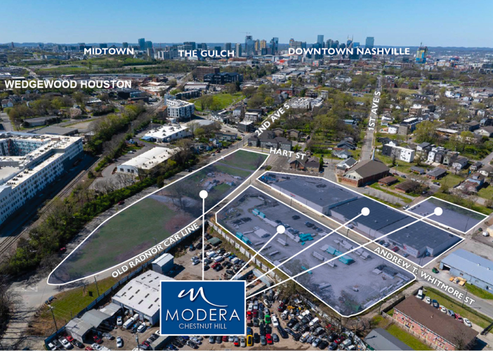 Modera Chestnut Hill map