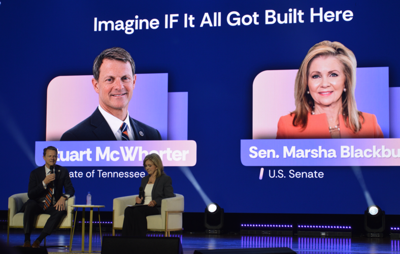 Deputy Gov. Stuart McWhorter speak at the ImagineIF conference, Oct. 6, 2026