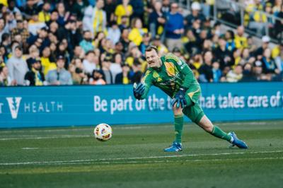 Nashville SC goalie Joe Willis