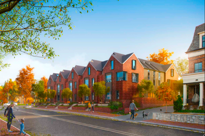 View of MDHA OKs plan for high-end townhomes | Development | nashvillepost.com