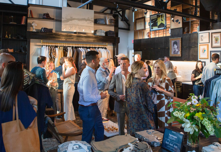 Billy Reid Edgehilll Village grand opening