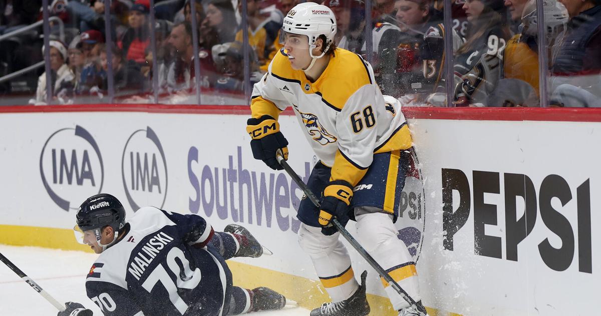Predators acquire center Jack Drury from Colorado