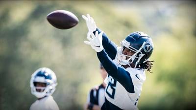 Behind strong camp, Johnson working his way up Titans' depth chart, Titans