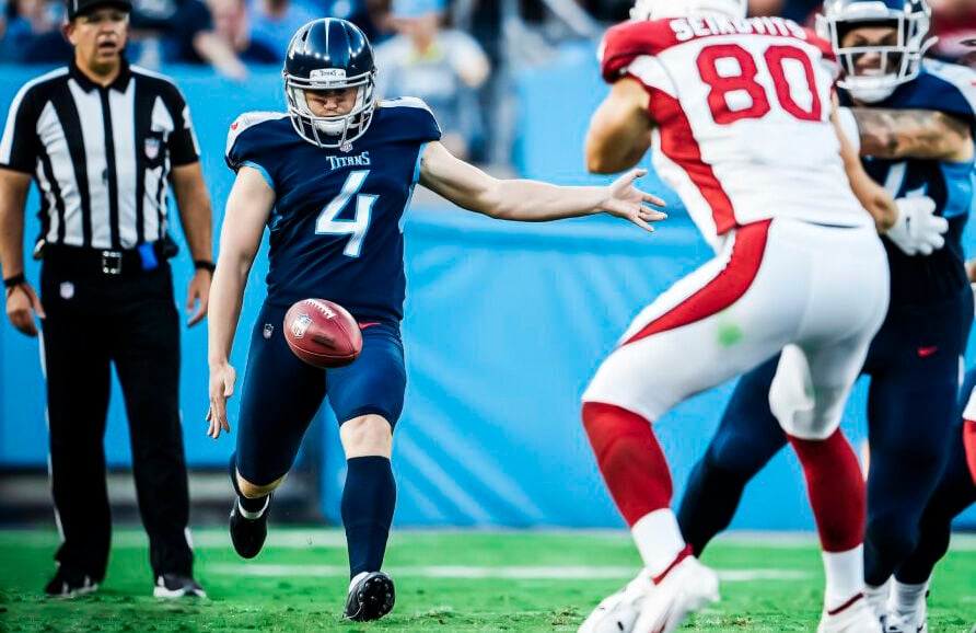 Titans rookie punter Ryan Stonehouse making history