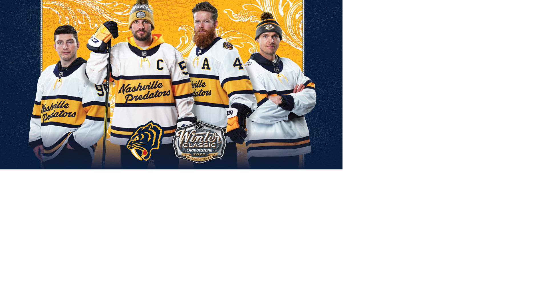 First impressions: Preds unveil Winter Classic jerseys, Business
