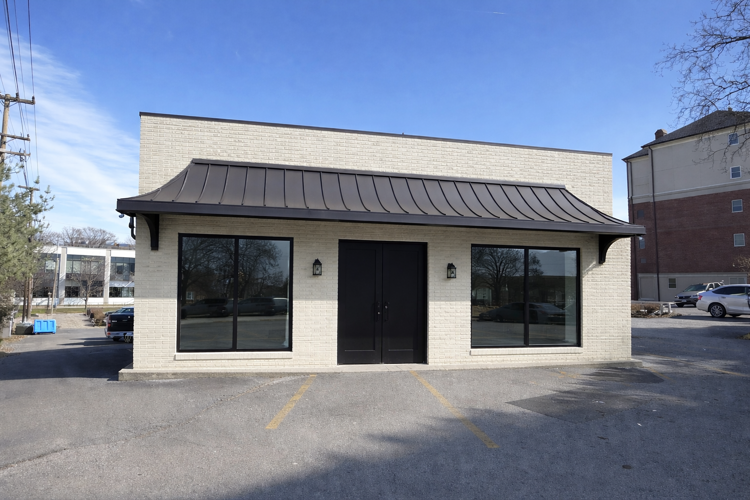 The building located at 100 Kenner Ave. and as seen with planned updates