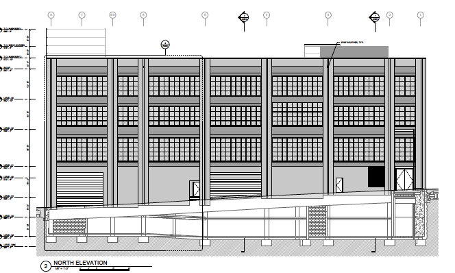 Basement Parking Elevation