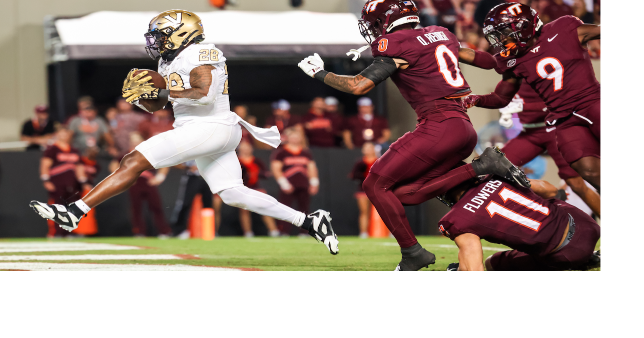 Vanderbilt's mauling of Virginia Tech reveals powerful ground game