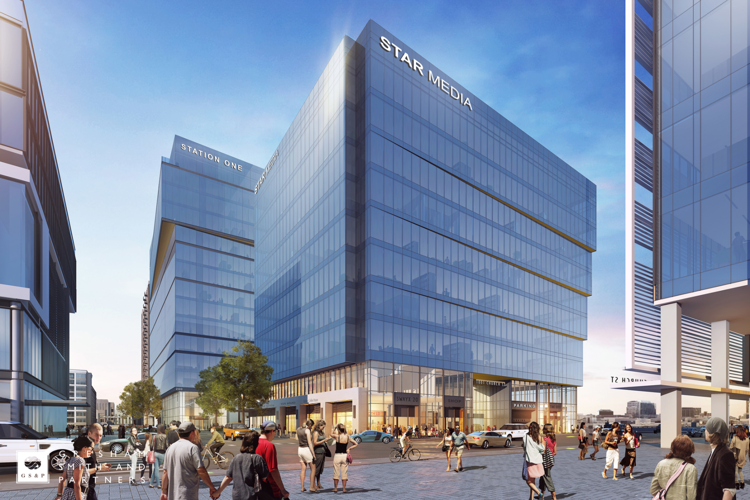 Infrastructure work underway at Nashville Yards