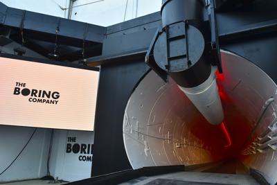 Boring Co sinage