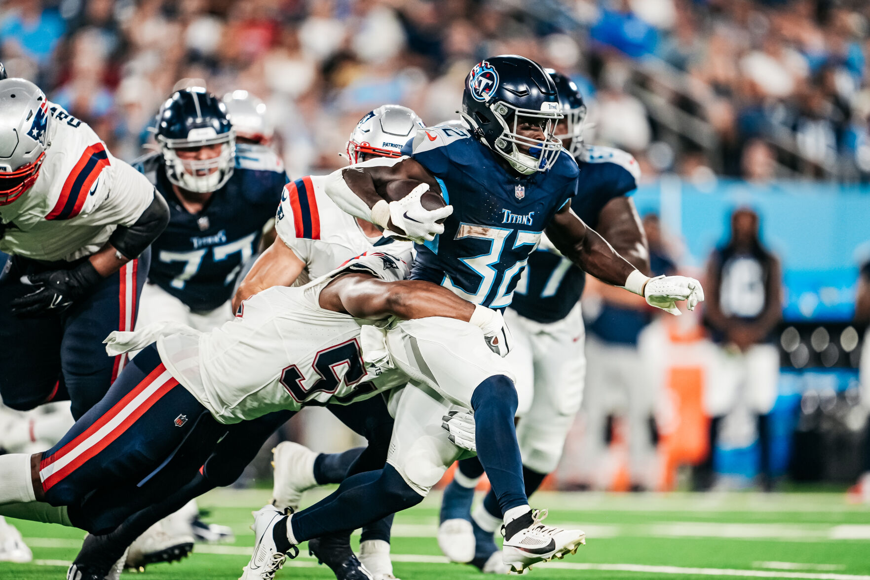 Titans' Spears Making An Early Case For More Touches | Football ...