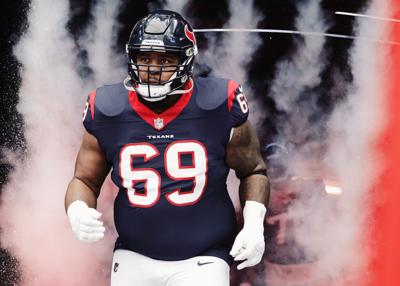 Shaq Mason 2 Tennessee Titans v Houston Texans