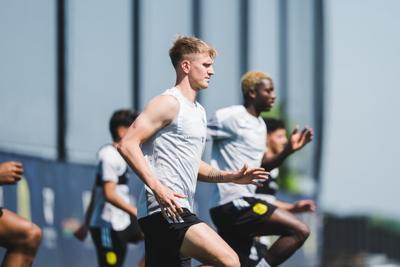 Nashville SC striker Sam Surridge