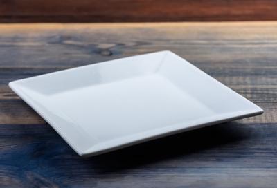Fancy dinner plate