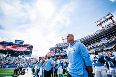 Titans head coach Robert Saleh