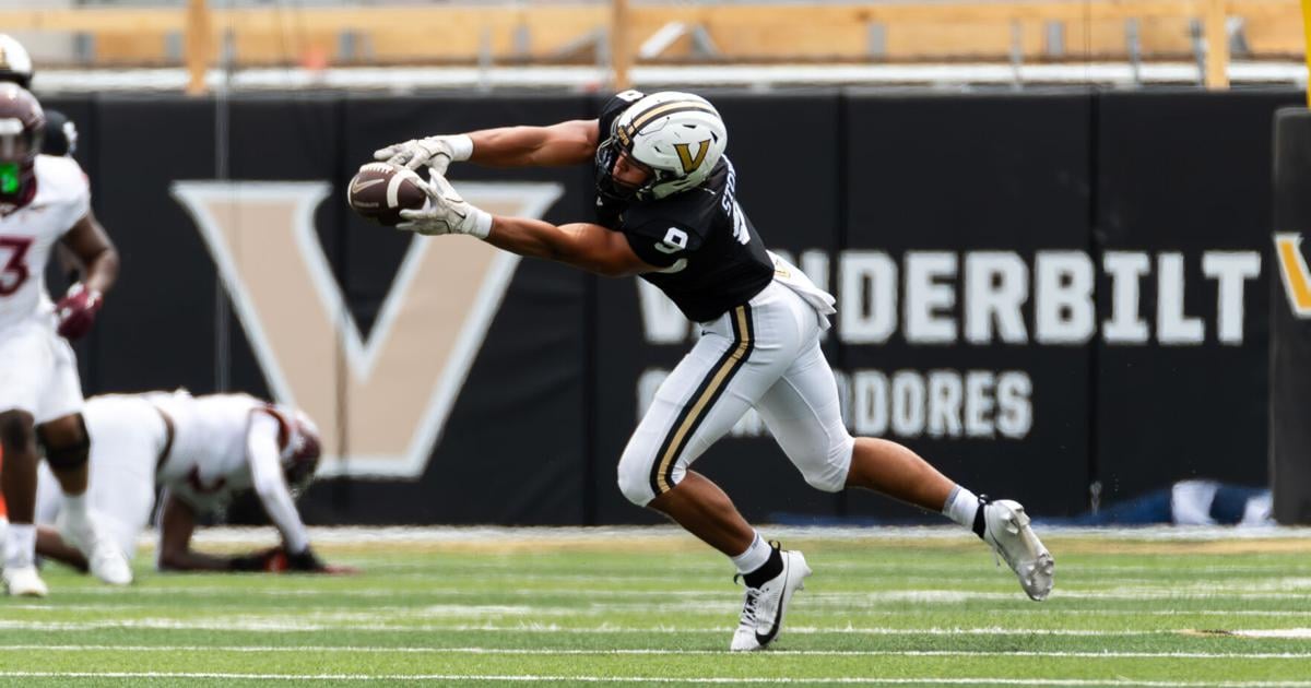 Vanderbilt's Eli Stowers emerging as consensus No. 1 tight end in college football | Football | nashvillepost.com