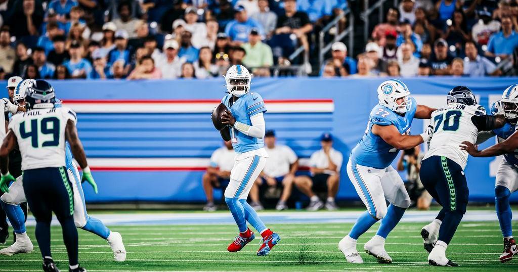 Cam Ward looking for first downfield completion of preseason