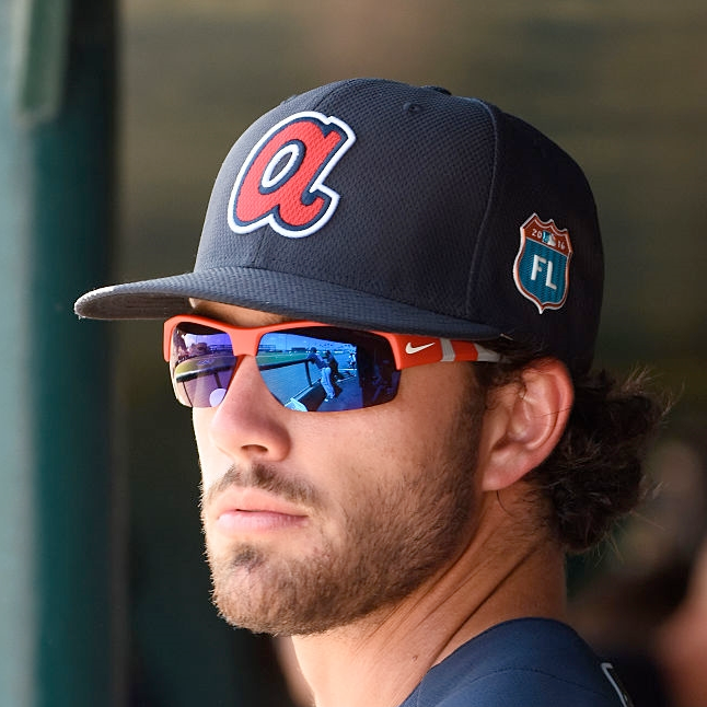 dansby swanson - 2021  Dansby swanson, Bearded men hot, Cap fashion