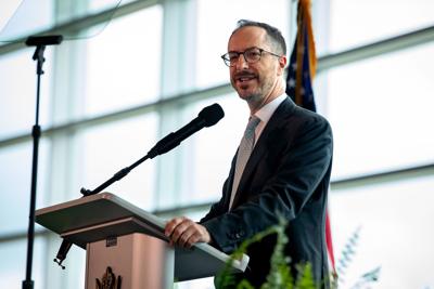 Mayor Freddie O'Connell delivers the 2026 State of Metro address at Nissan Stadium
