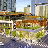 Fifth + Broadway’s food hall sets debut