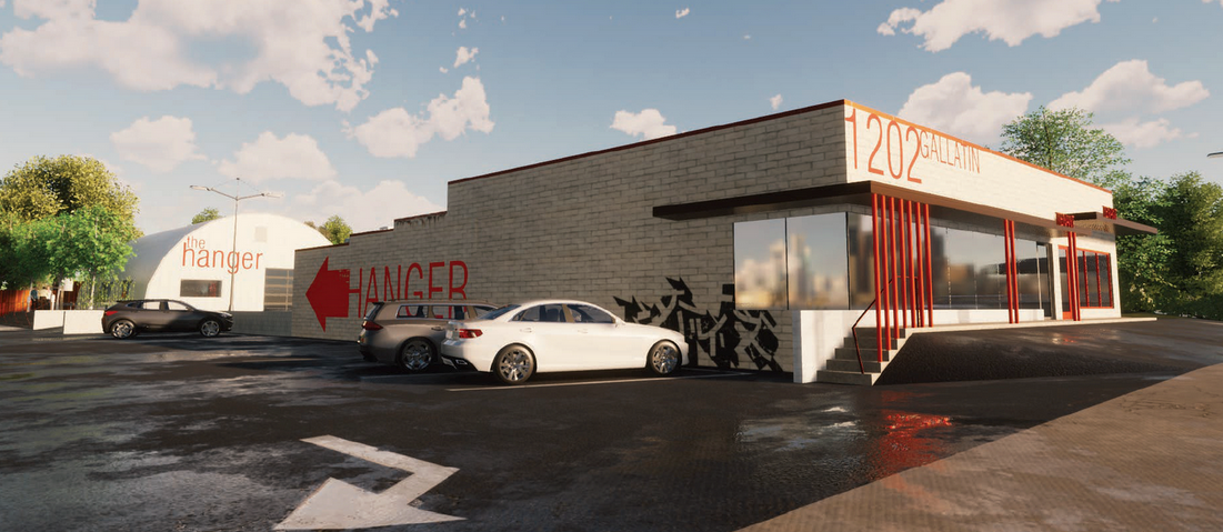 East Nashville hangar listed for lease