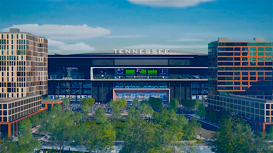 New Nashville stadium plan centerpiece of Nashville's imagined future