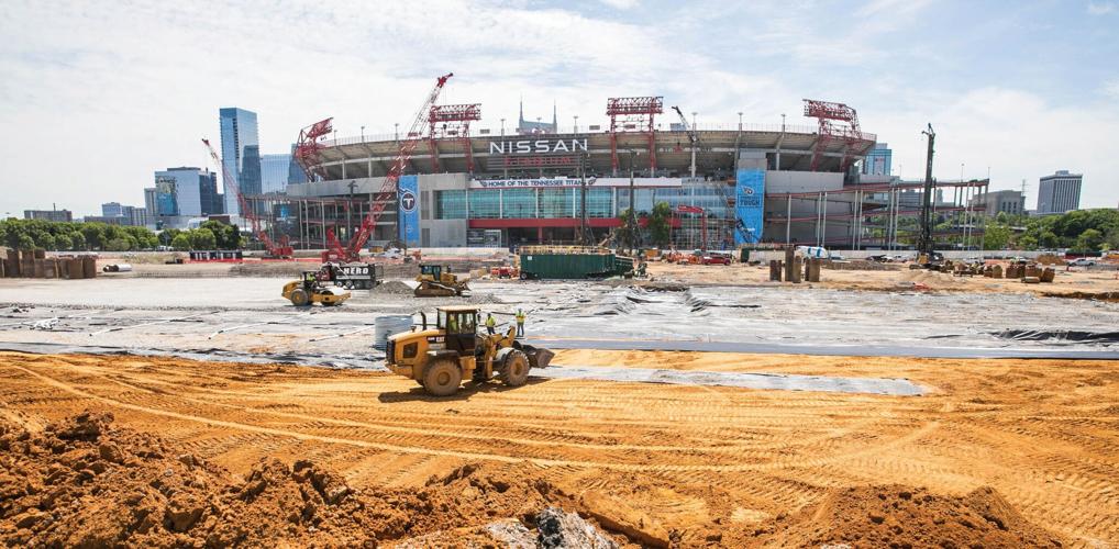 Titans stadium construction 2024