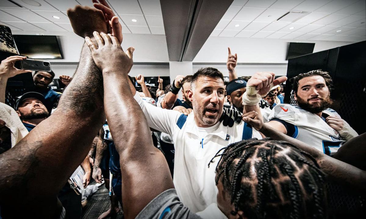 Tennessee Titans Mike Vrabel named AFC Coach of the Year by 101 Awards