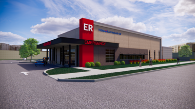 A rendering of the proposed TriStar East Nashville