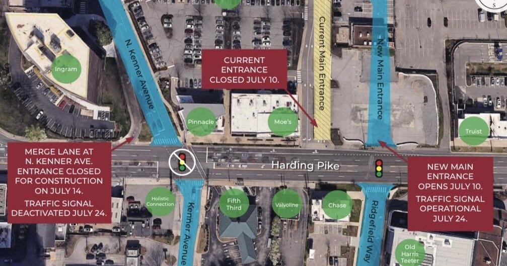 Reinvented intersection at Belle Meade Publix site to open ...