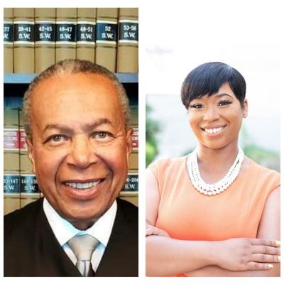 Monte Wakins and Khadija Babb