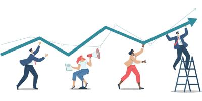 Mining talent illustration