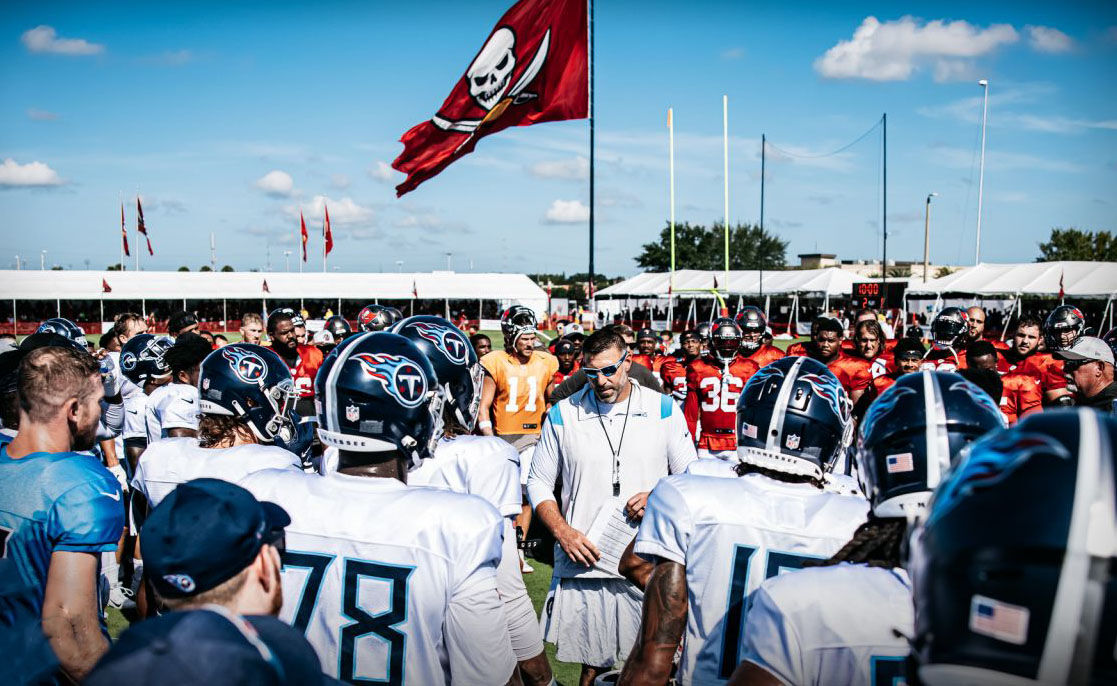 Buccaneers, Titans to again have joint training camp practices