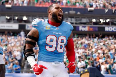 Jeffrey Simmons Philadelphia Eagles v Tennessee Titans