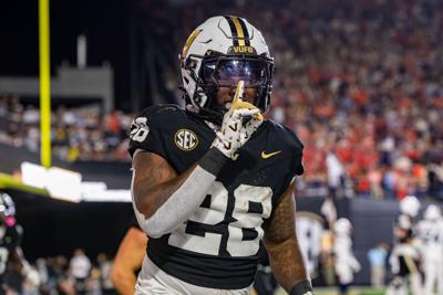 Vanderbilt running back Sedrick Alexander