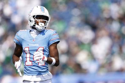Carnell Tate Philadelphia Eagles v Tennessee Titans