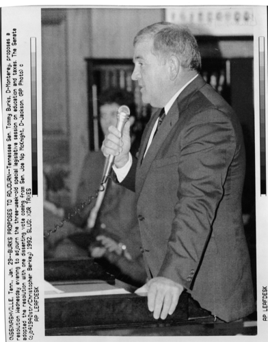 The Death of a Senator: Tommy Burks and Byron (Low Tax) Looper