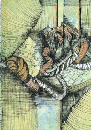 Nashville artists Erin Anfinson and David Hellams change direction, both with compelling results